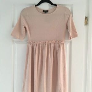 COPY - Topshop Maternity Dusty Rose Dress, Size 4, NWT